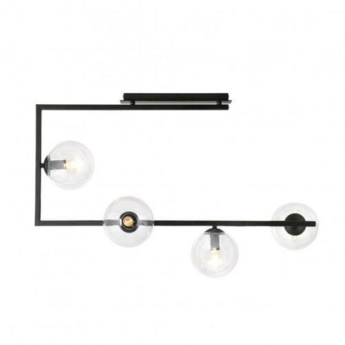 Mitea Lighting Luster crni 4xE27 Max.60W/220V M10770-4 Cene