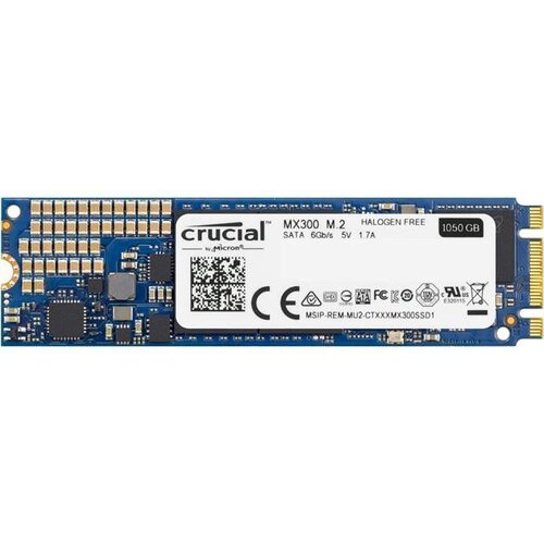 Crucial M.2 SATA3 1050GB MX300 530/500MB/s CT1050MX300SSD4 ssd Slike