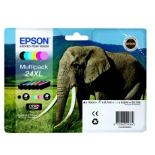 Epson 24 XL (C13T24384010) BK/C/M/Y, komplet originalnih kar