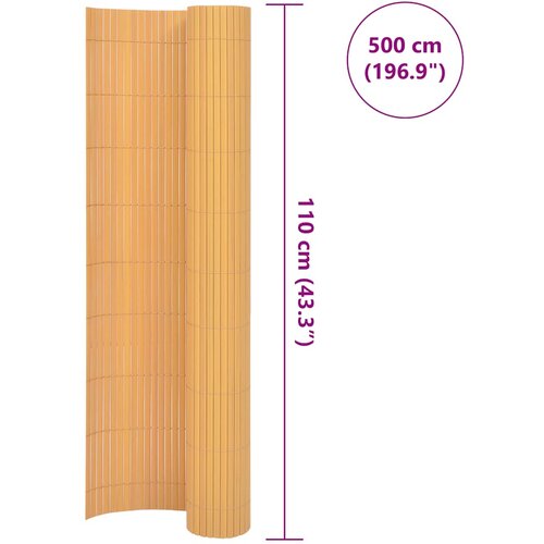  vrtna ograda 110 x 500 cm žuta Slike