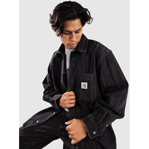 Carhartt WIP Rylan Jac Srajca rylan stripe / blk stn wsh Slike