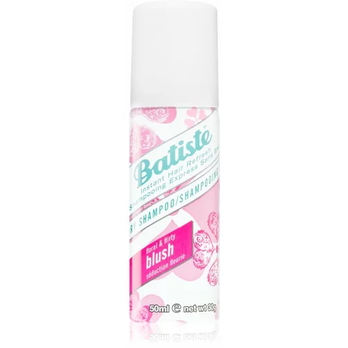 Batiste Blush suh šampon s cvetnim vonjem 50 ml za ženske