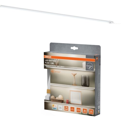 Osram LED prigu&amp;scaron;iva linearna svetiljka sa senzorom BATTEN LED/21W/230V 2700/4000/6500K 150,4 cm Slike