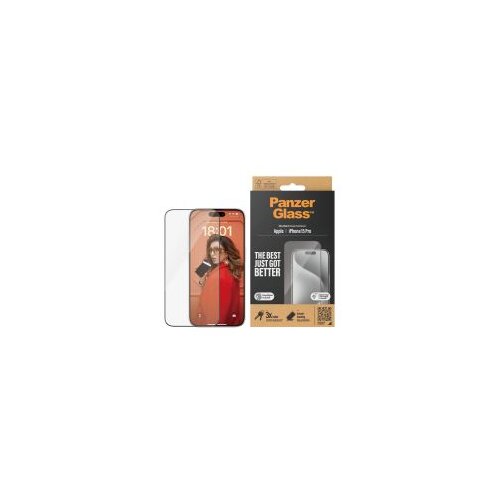 PanzerGlass za&amp;scaron;titno staklo za iPhone 15 Pro UWF AB Slike