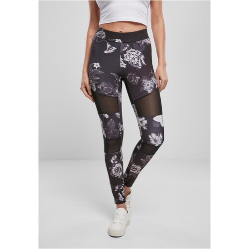 Urban Classics Women's Tech Mesh Leggings AOP Darkflower Cijene