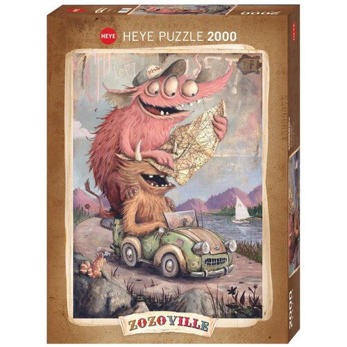 Heye puzzle Zozoville News Road Trippin 2000 delova 29938 Cene