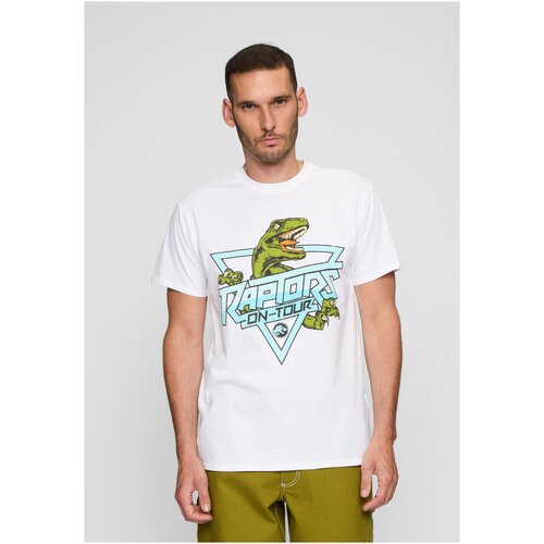 Merchcode White Jurassic Park Raptors T-shirt Cene