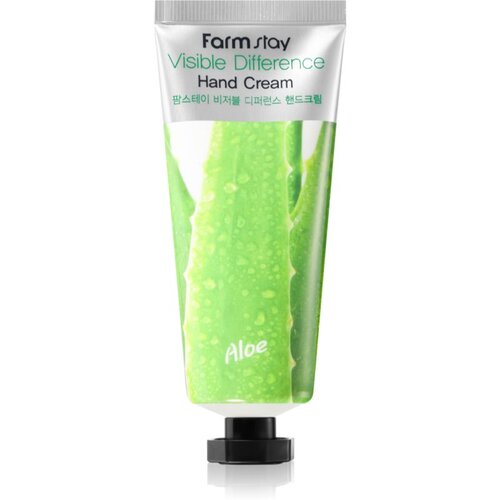 Farmstay Visible Difference krema za ruke s aloe verom 100 ml Slike