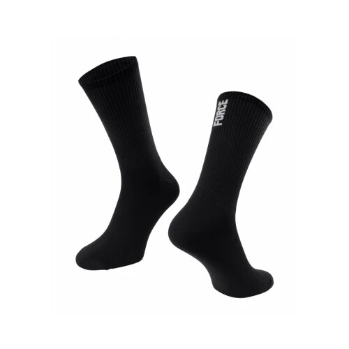 Force Čarape LONGER SLIM, crne S-M/36-41 Cene