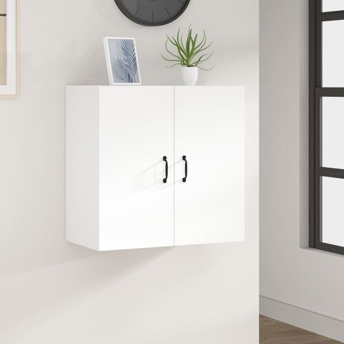 vidaXL Stenska omarica bela 60x31x60 cm konstruiran les Cene