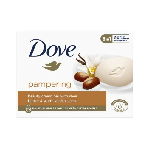 Dove Pampering Beauty Cream Bar tvrdi sapun 90 g za ženske