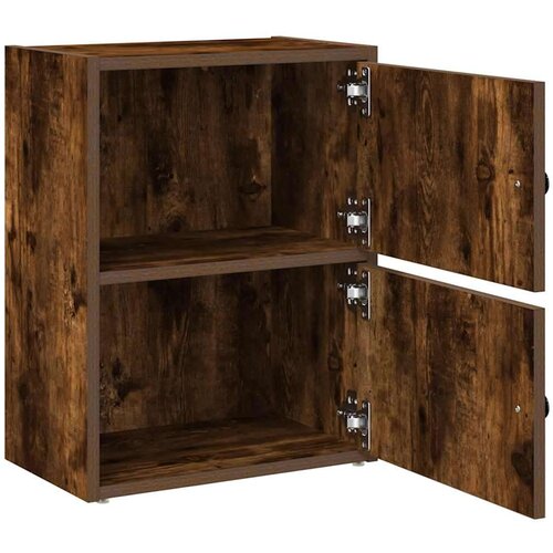 VidaXL Regal za knjige boja hrasta 40x24x52 cm od konstruiranog drva Slike