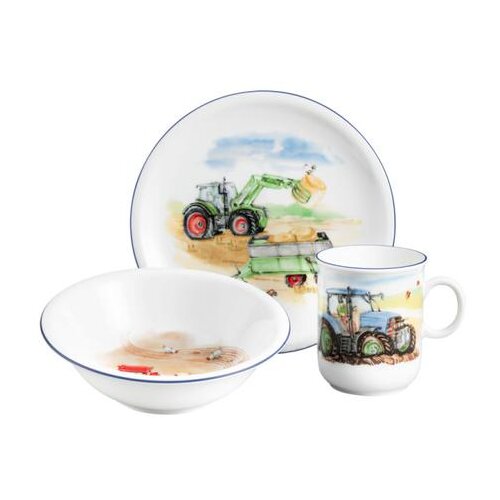  DJEČJI SET ZA JELO 3/1 MY TRACTOR 001.762036 SELTMANN Slike