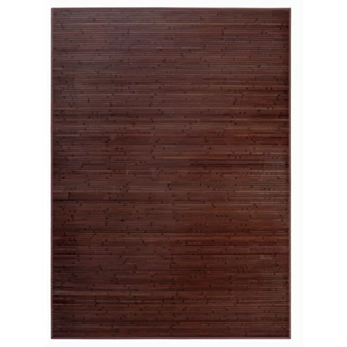 Casa Selección Tamno smeđi tepih od bambusa 180x250 cm –