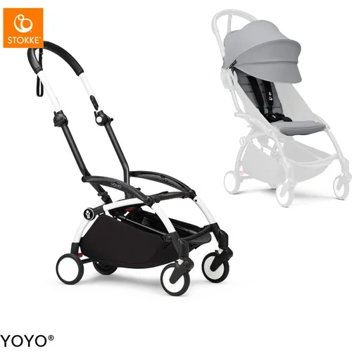 Stokke Ogrodje s sedežno enoto 6+ color pack Yoyo® stone