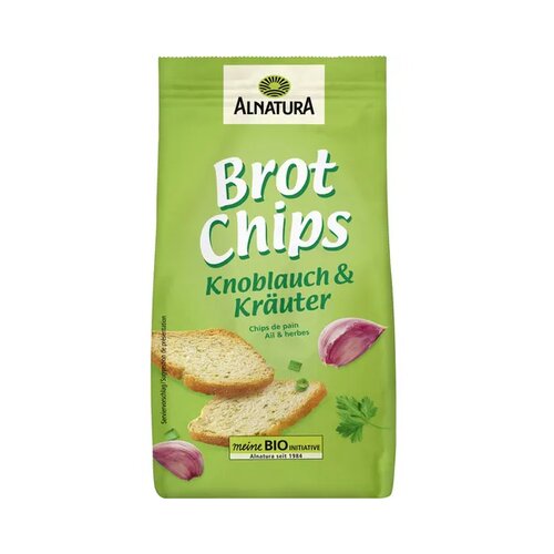 BIO kruhov čips - česen in zelišča Cene
