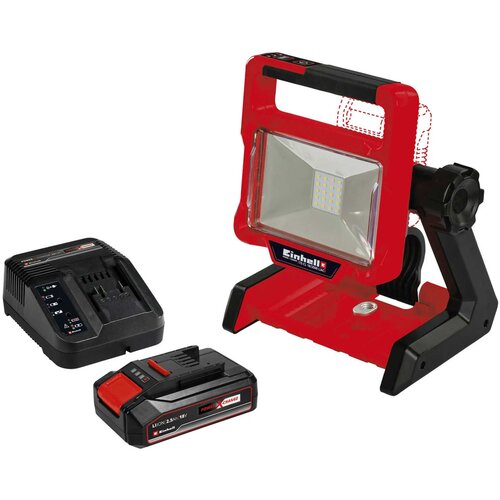 Einhell Aku led reflektor + Power-X-Change 18V 2/5Ah punjač i baterija TE-CL 18/2000 Li AC-Solo Slike