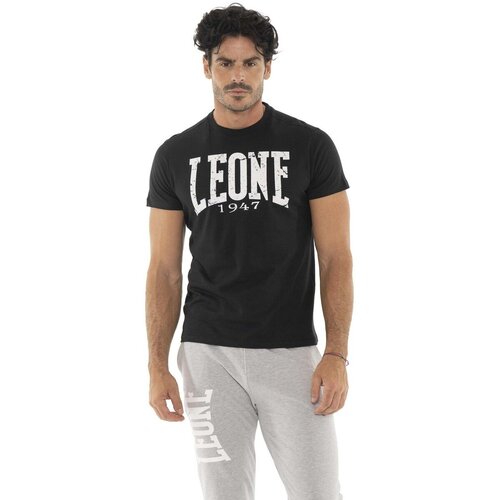 Leone 1947 Majice s kratkimi rokavi Man T-Shirt Short Sleeves Iconic Vintage Črna Cene