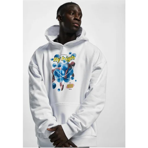 Mister Tee Psychadellic Heavy Oversize Hoody white