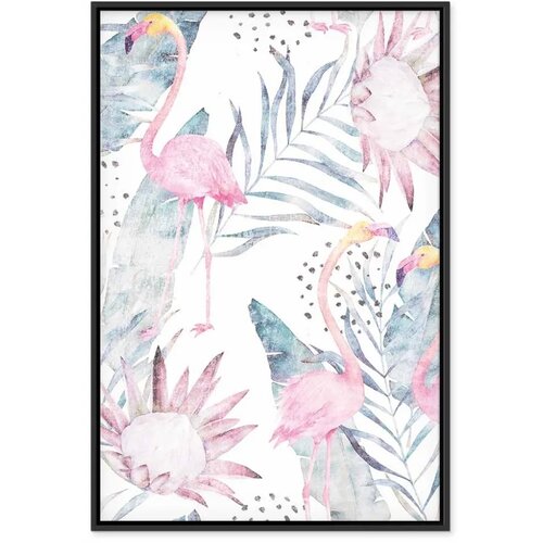  Slika - Exotic Fog (1 Part) Vertical 40x60 U crnom drvenom okviru Slike