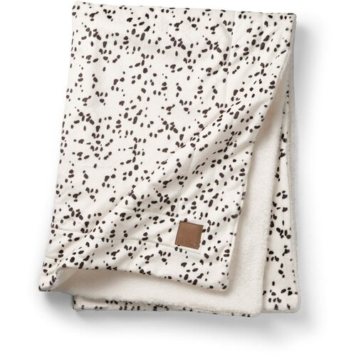 Elodie Details pokrivač za bebe Dalmatian Dots, Belo-braon Cene