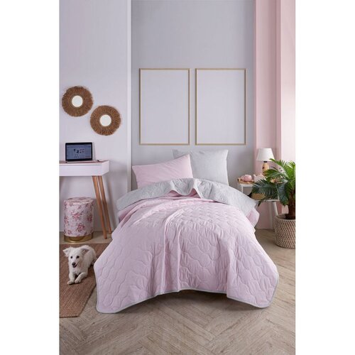 Alpina Set posteljina Solid, 160x220 cm, Sivi Cene