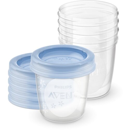 Avent via Solje 180Ml (5 Kom) Sa Poklopcima 1688 SCF619/05 Cene