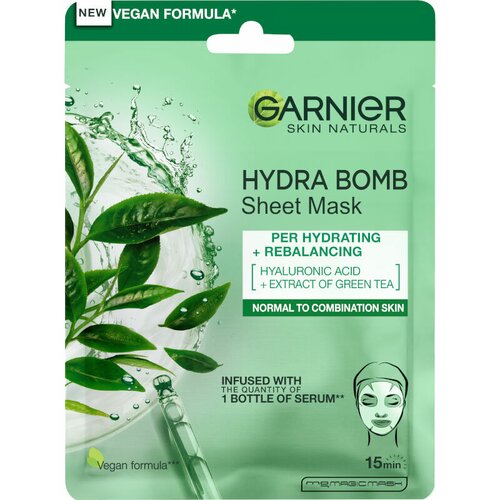 Garnier skin naturals tissue mask - moisture+ freshness maska za lice u maramici 32 gr Slike