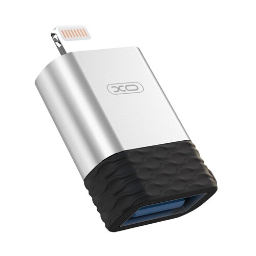 XO Adapter USB na Lightning 8-pin NB186 OTG srebrn, (20441822) Cene