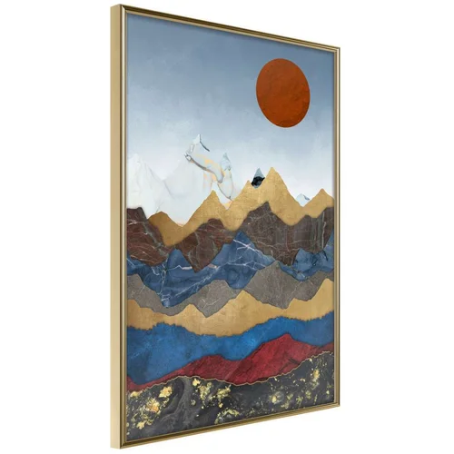  Poster - Red Sun 30x45