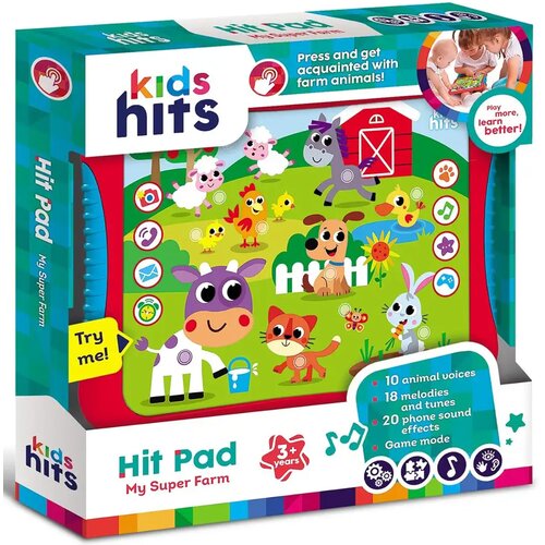 Flair Toys Kids Hits: Hit Pad - Moja super farma interaktivna igra za učenje Slike
