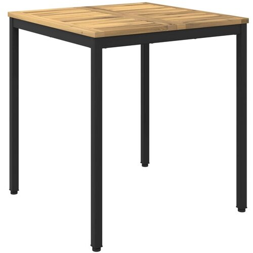 vidaXL Stol za večeru u vrtu Bijela i crna 70 x 68 5 x 75 cm - Bijela i crna 70 x 68 5 x 75 cm Cene
