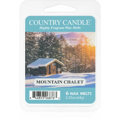 Country Candle Mountain Challet vosek za aroma lučko 64 g