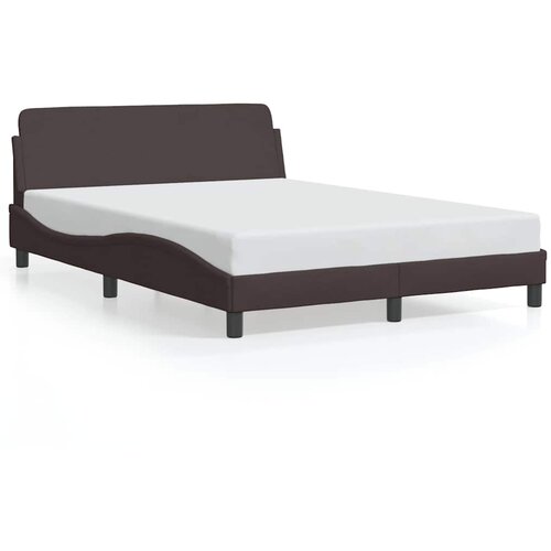  Okvir za krevet Dover tamnosmeđi 120 x 200 cm od tkanine Slike