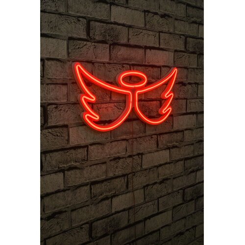 Wallity Dekorativna LED rasveta Angel, 29.5x45.5cm, Crvena Cene