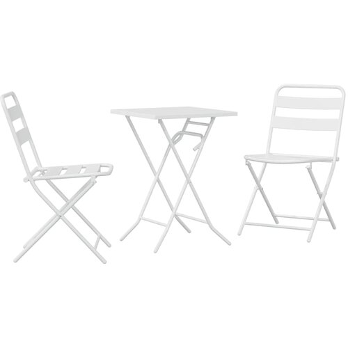 Bistro set za vrt 3 pcs Čelik Slike