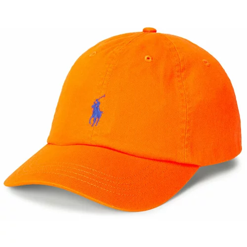 Polo Ralph Lauren Kapa s šiltom Cls Sprt Cap 211912843009 Oranžna