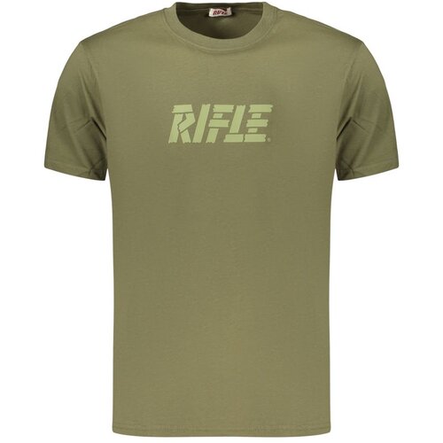 Rifle mu&amp;scaron;ka majica kratkih rukava zelena Slike