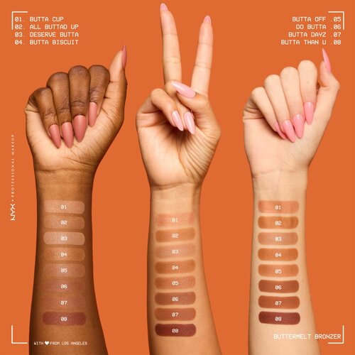 NYX Professional Makeup Buttermelt Bronzer kremasti bronzer nijansa 5 g Slike