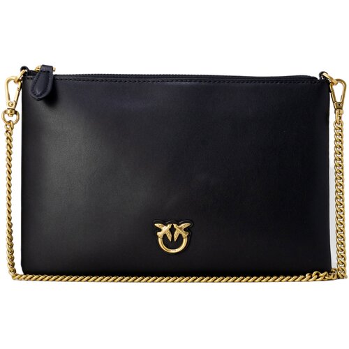 Pinko Torbice FLAT CLASSIC VITELLO SETA 100455 A0F1 Črna Cene