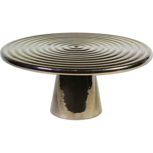 Dutchdeluxes Stojalo za torto Ceramic platinum - Medium Cene