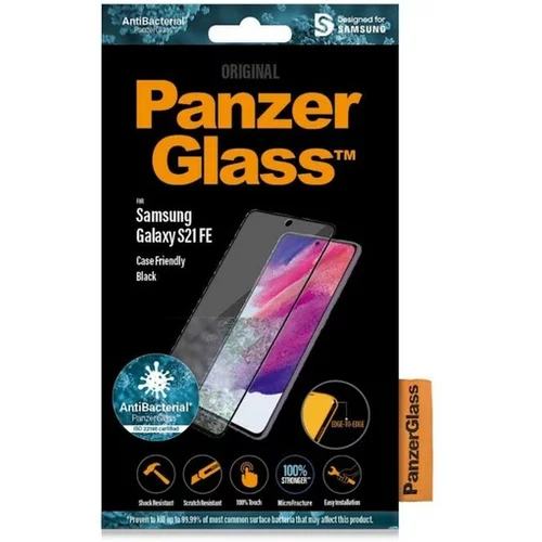 Panzerglass zaščitno steklo za Galaxy S21 FE, 7275, črno