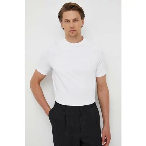 Karl Lagerfeld Majica kratkih rukava za muškarce, boja: crna, glatki model