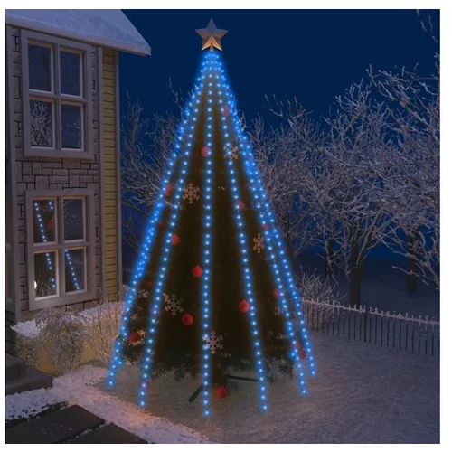  Lučke za novoletno jelko 500 LED lučk modre 500 cm