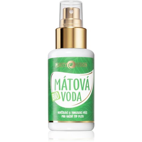 Purity Vision BIO osvežilna voda za obraz z meto 100 ml Slike
