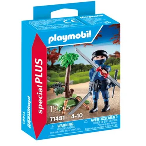 Playmobil 71481 - Special Plus - Ninja mit Ausr&amp;uuml;stung - 1 k. Slike