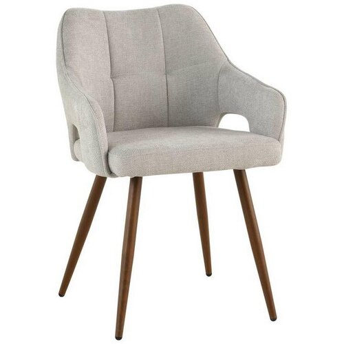 MID.YOU NASLANJAČ, les, kovina, tekstil svetlo rjava Cene