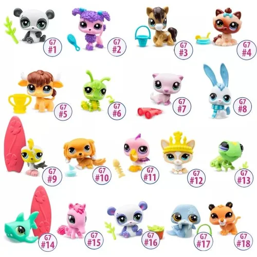 LITTLEST PET SHOP littlest pet shop: figurica #6 - gosenica