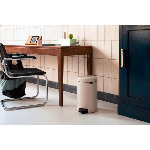 Brabantia Kanta za smeće s pedalom Newicon 12 L s plastičnim unutarnjim dijelom - Soft Beige Cijene