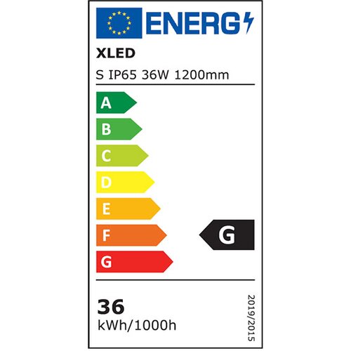 Xled S IP65 36W 1220mm Led Vodootporna strela 6500K (CL-WPD036AAA) Slike